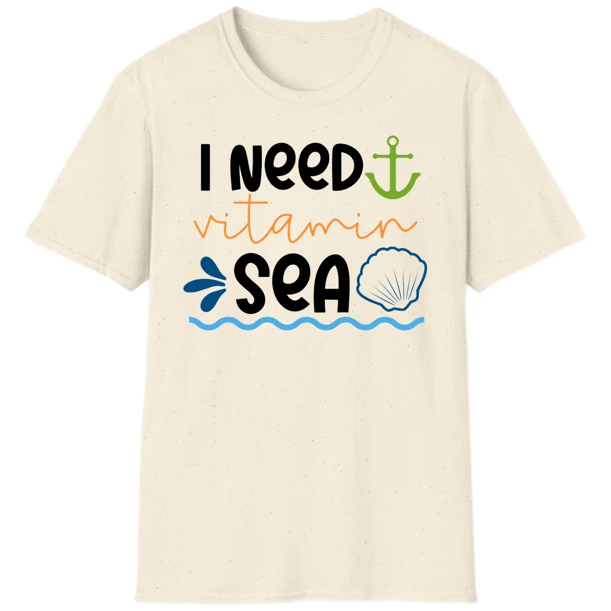 I Need Vitamin Sea T-Shirt in Natural