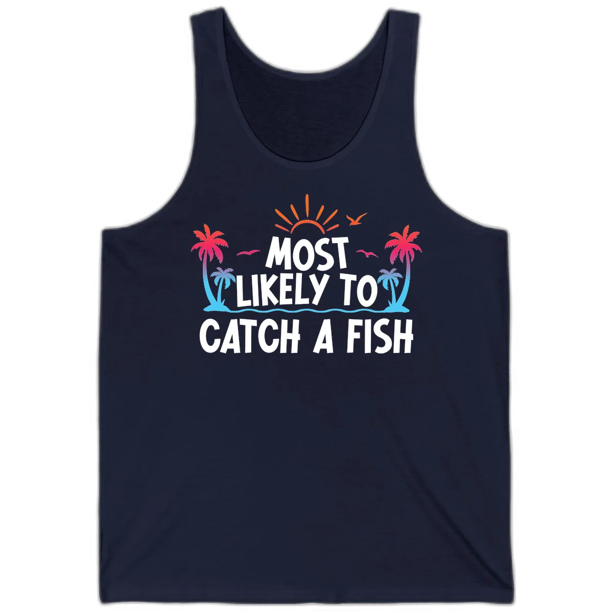 Most Likely To Catch A Fish Tank in Navy