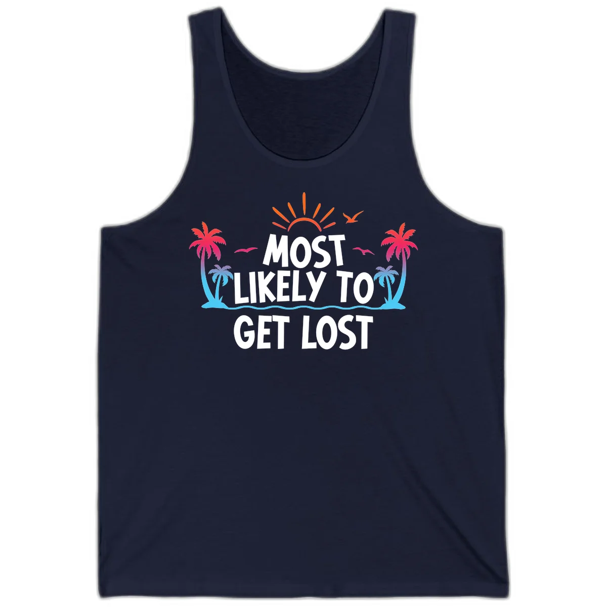 Most Likely To Get Lost Tank in Navy