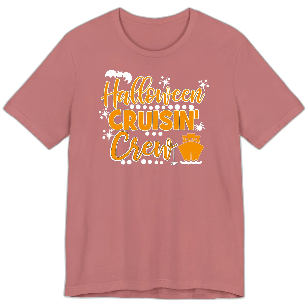 Halloween Cruisin' Crew Premium T-Shirt for Groups in Mauve