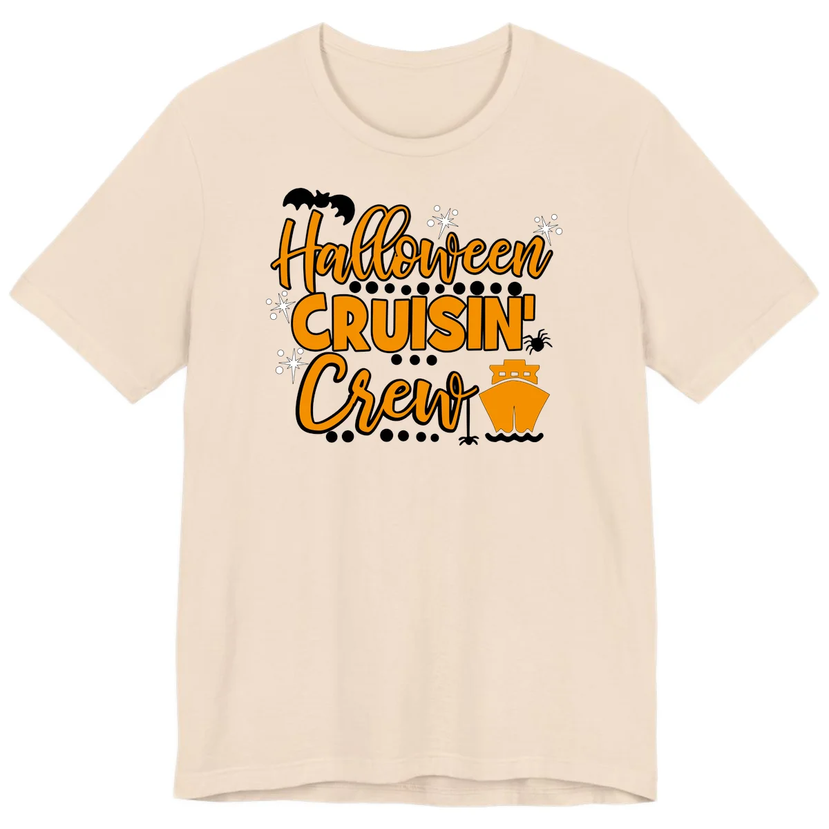 Halloween Cruisin' Crew Premium T-Shirt for Groups in Soft Cream