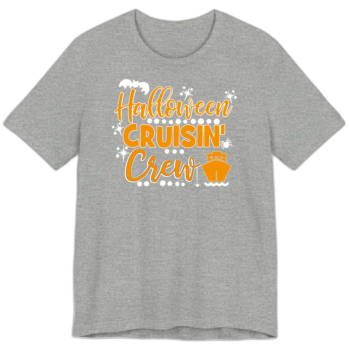 Halloween Cruisin' Crew Premium T-Shirt for Groups in Athletic Heather