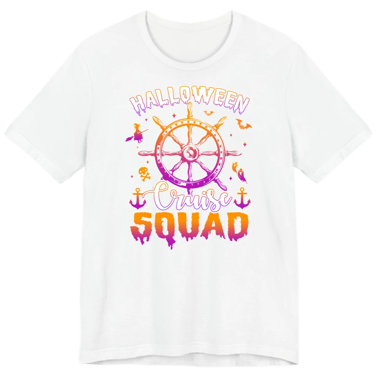 Halloween Cruise Squad Premium T-Shirt in White