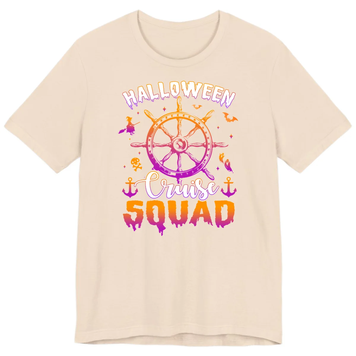 Halloween Cruise Squad Premium T-Shirt in Soft Cream