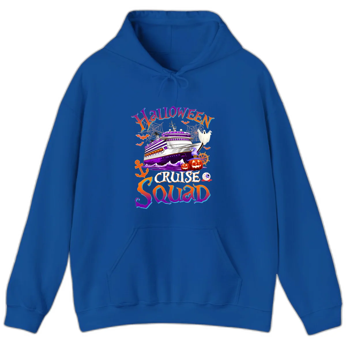 Halloween Cruise Squad Hoodie in Royal