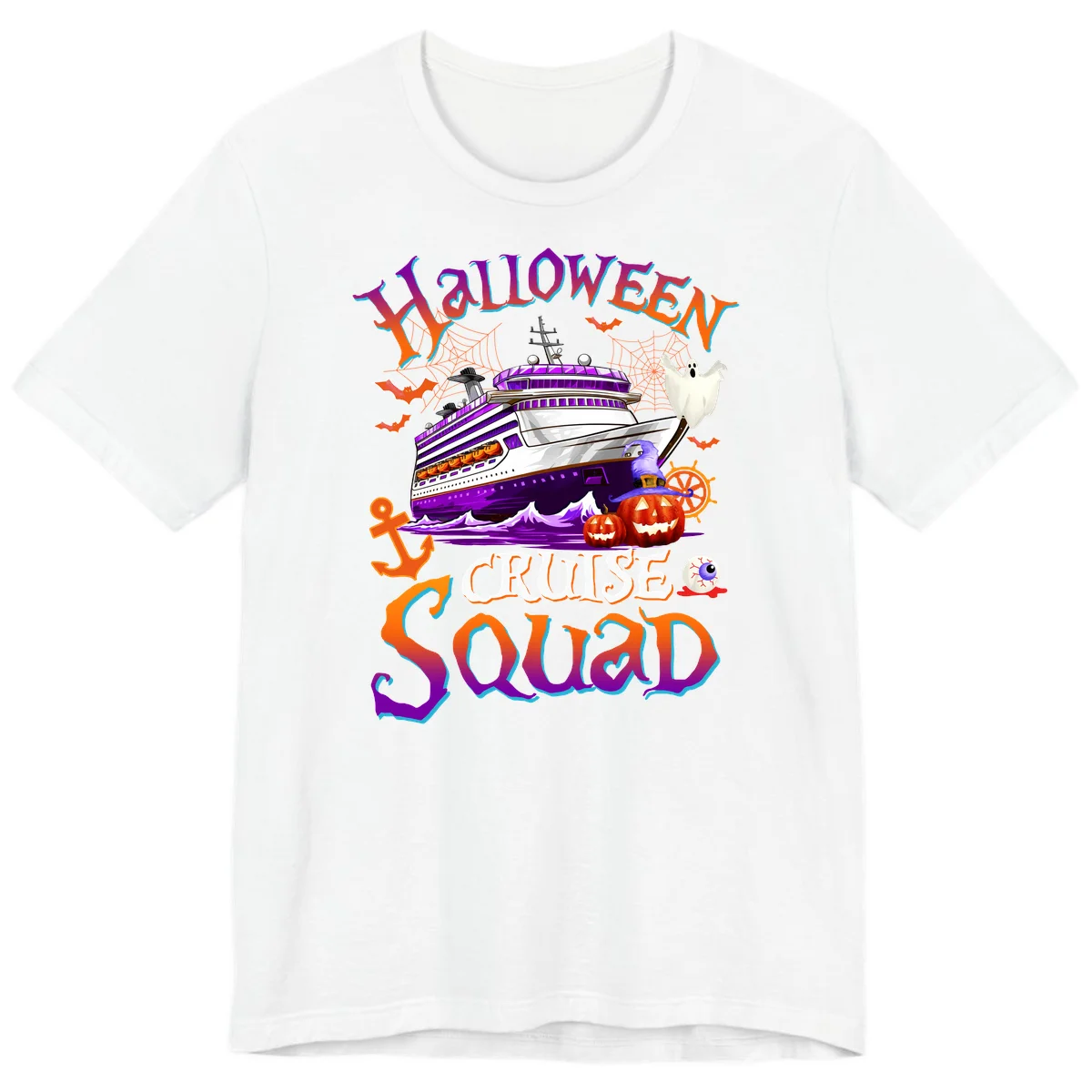 Halloween Cruise Squad Premium T-Shirt in White