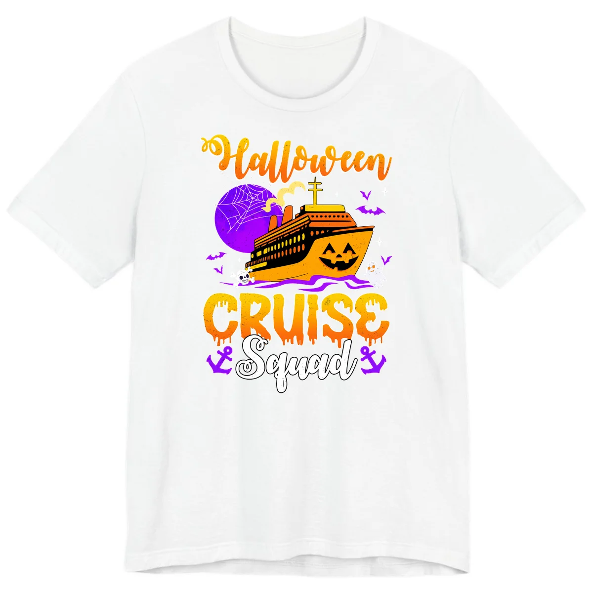 Halloween Cruise Squad Premium T-Shirt in White
