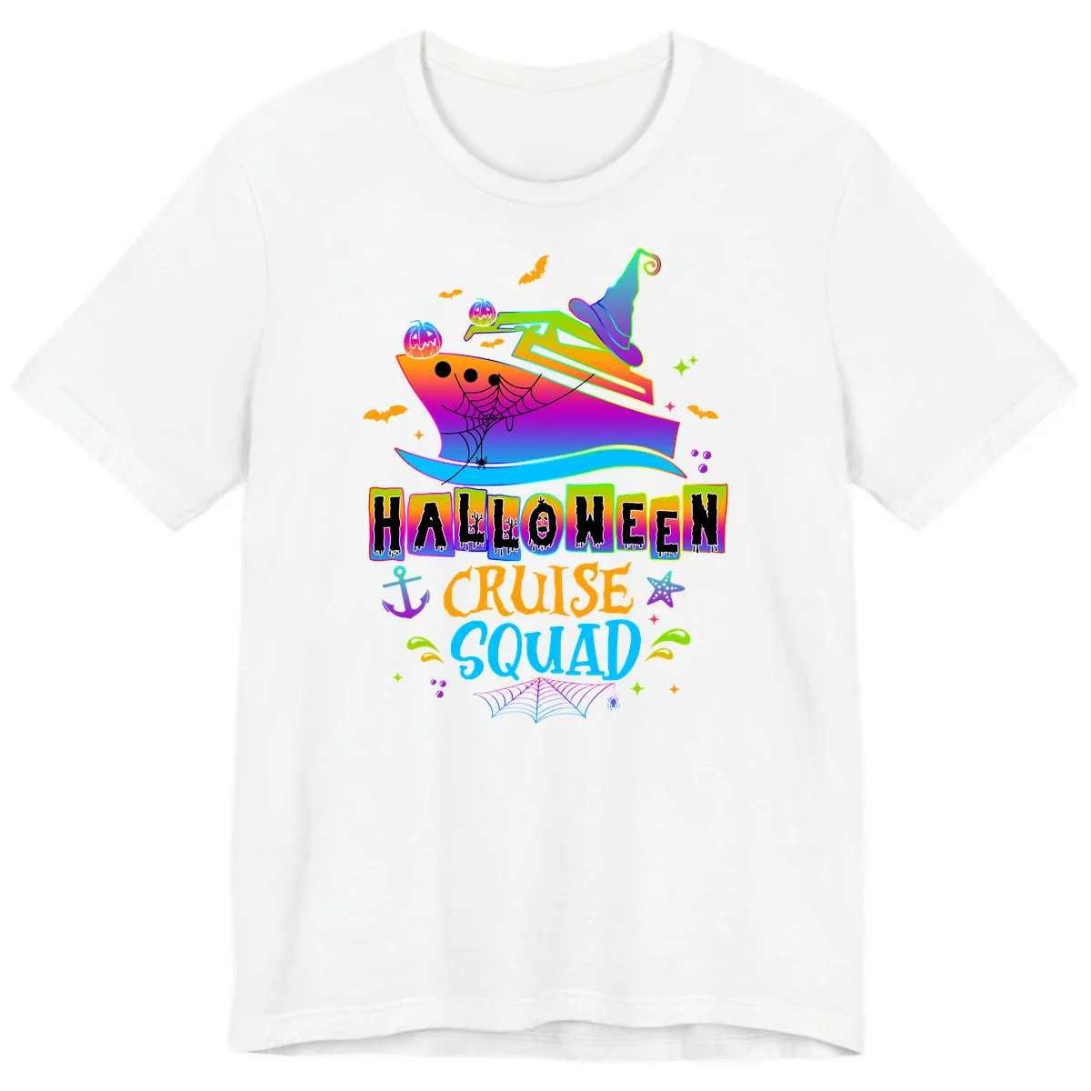 Halloween Cruise Squad Premium T-Shirt in White