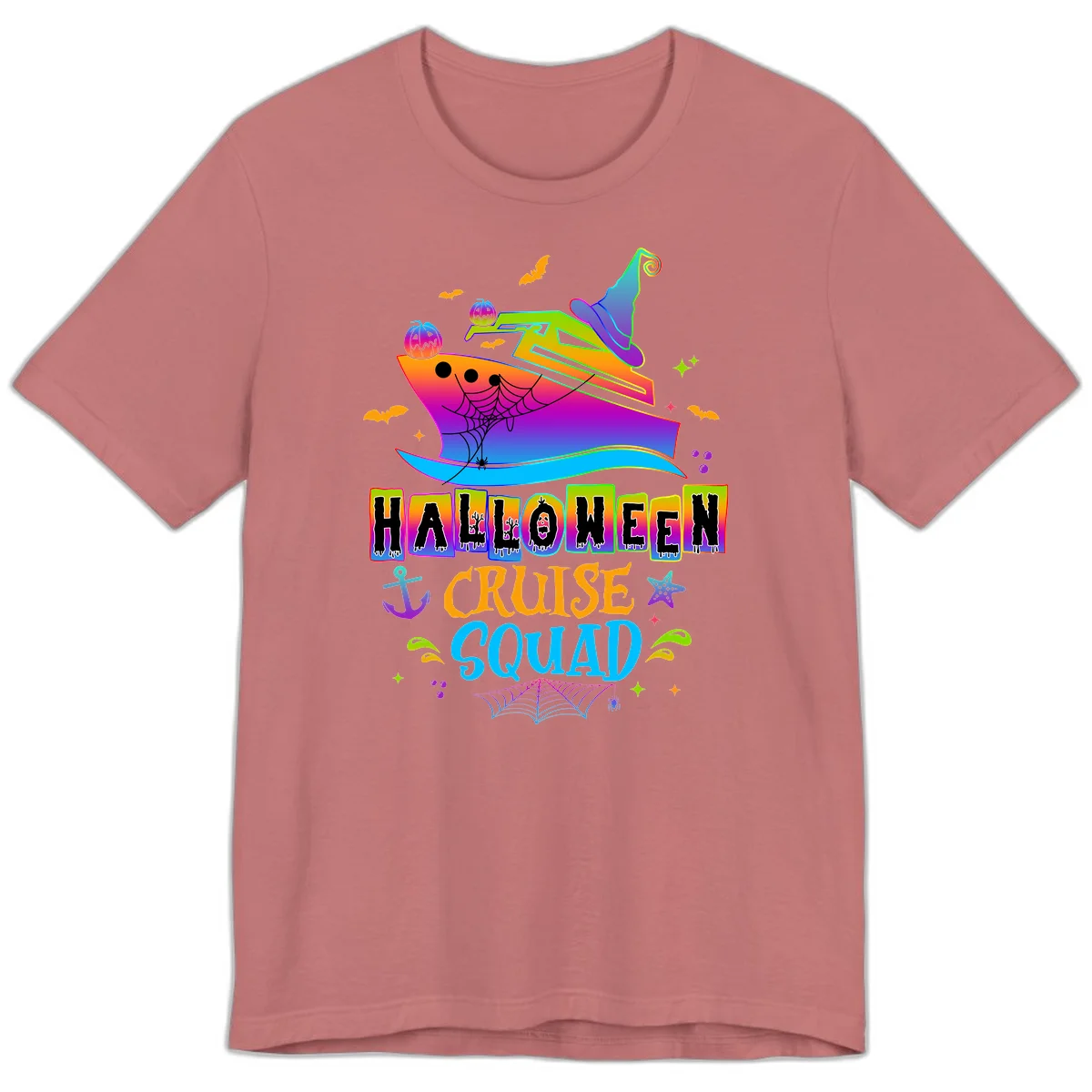 Halloween Cruise Squad Premium T-Shirt in Mauve