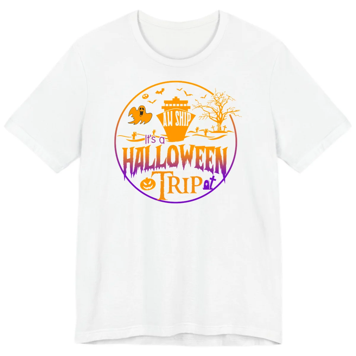 It's A Halloween Trip Premium T-Shirt in White