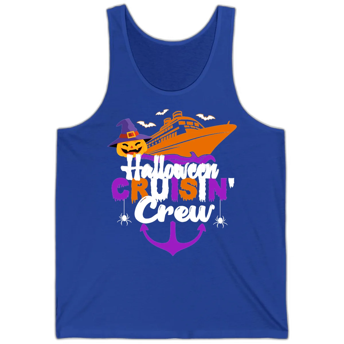 Halloween Cruise In Crew Tank in True Royal