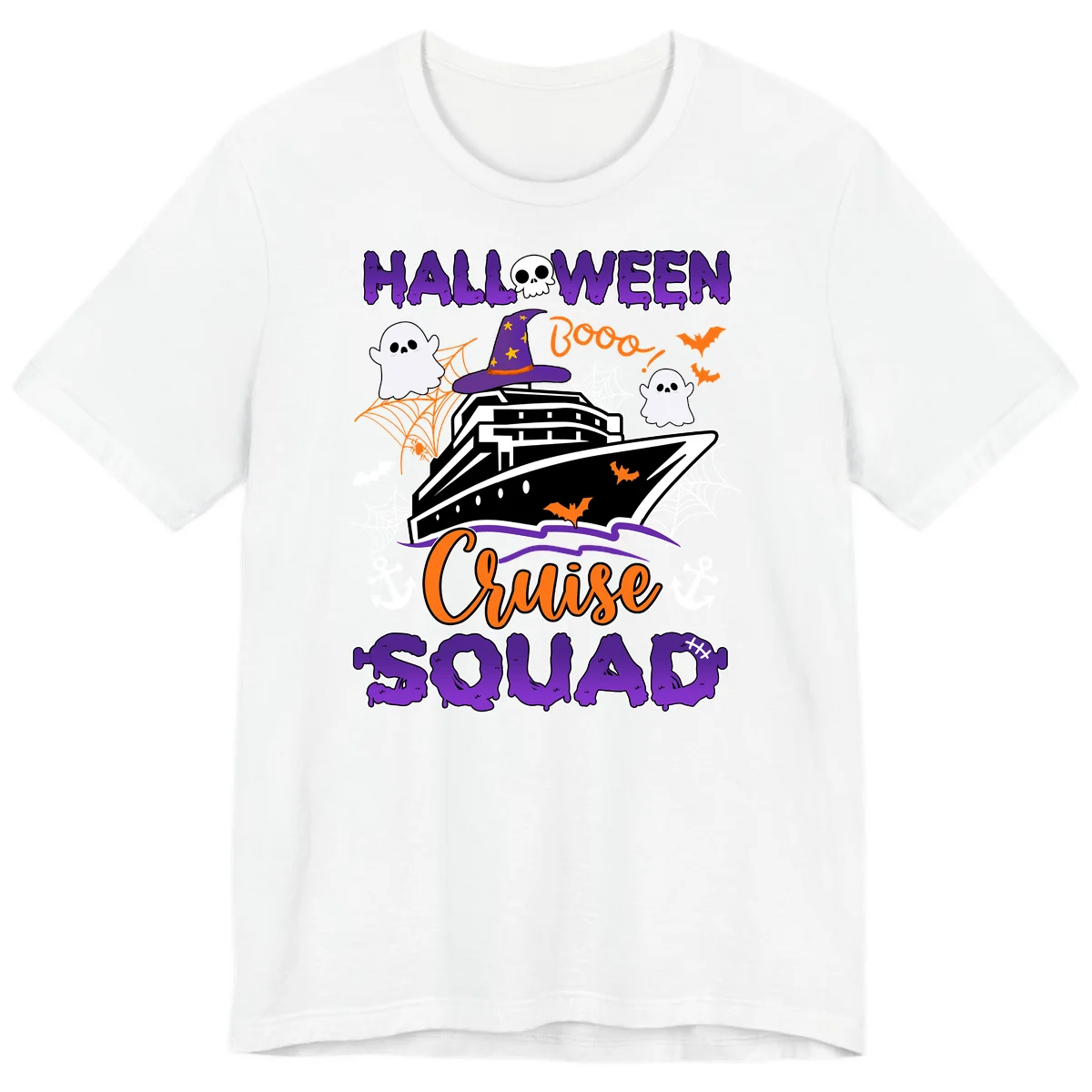 Halloween Cruise Squad Premium T-Shirt in White