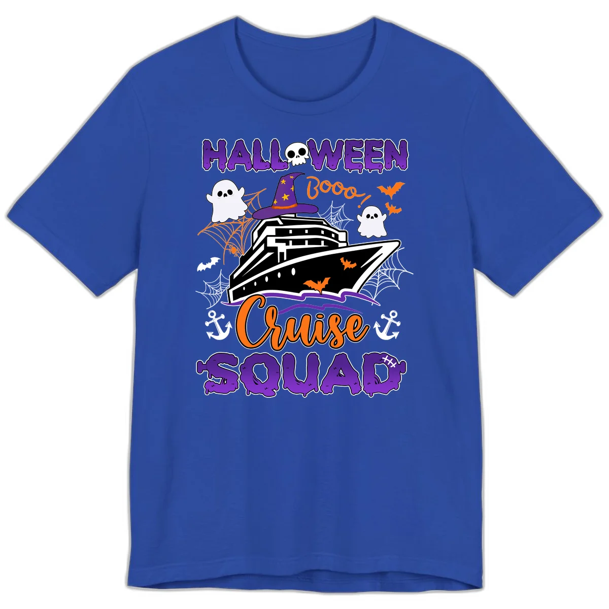 Halloween Cruise Squad Premium T-Shirt in True Royal