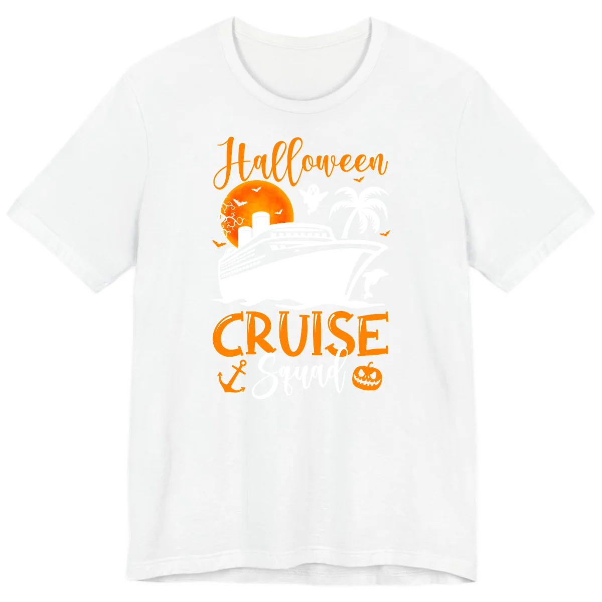 Halloween Cruise Squad Premium T-Shirt in White