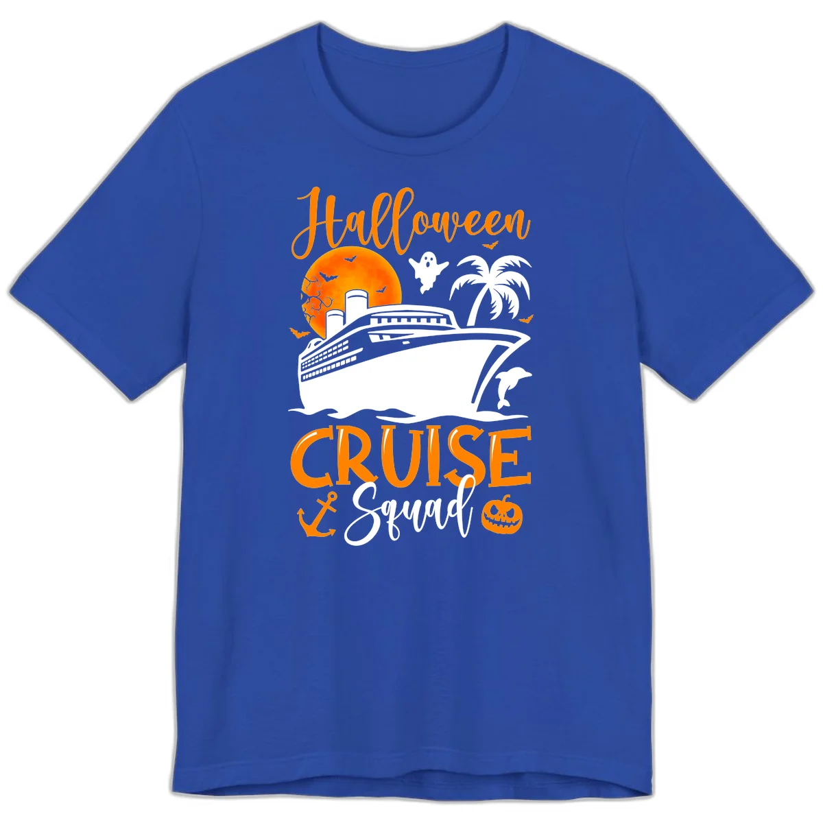 Halloween Cruise Squad Premium T-Shirt in True Royal