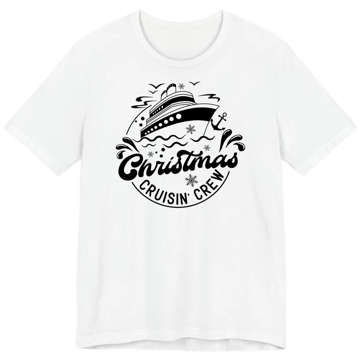 Christmas Cruisin' Crew Premium T-Shirt in White
