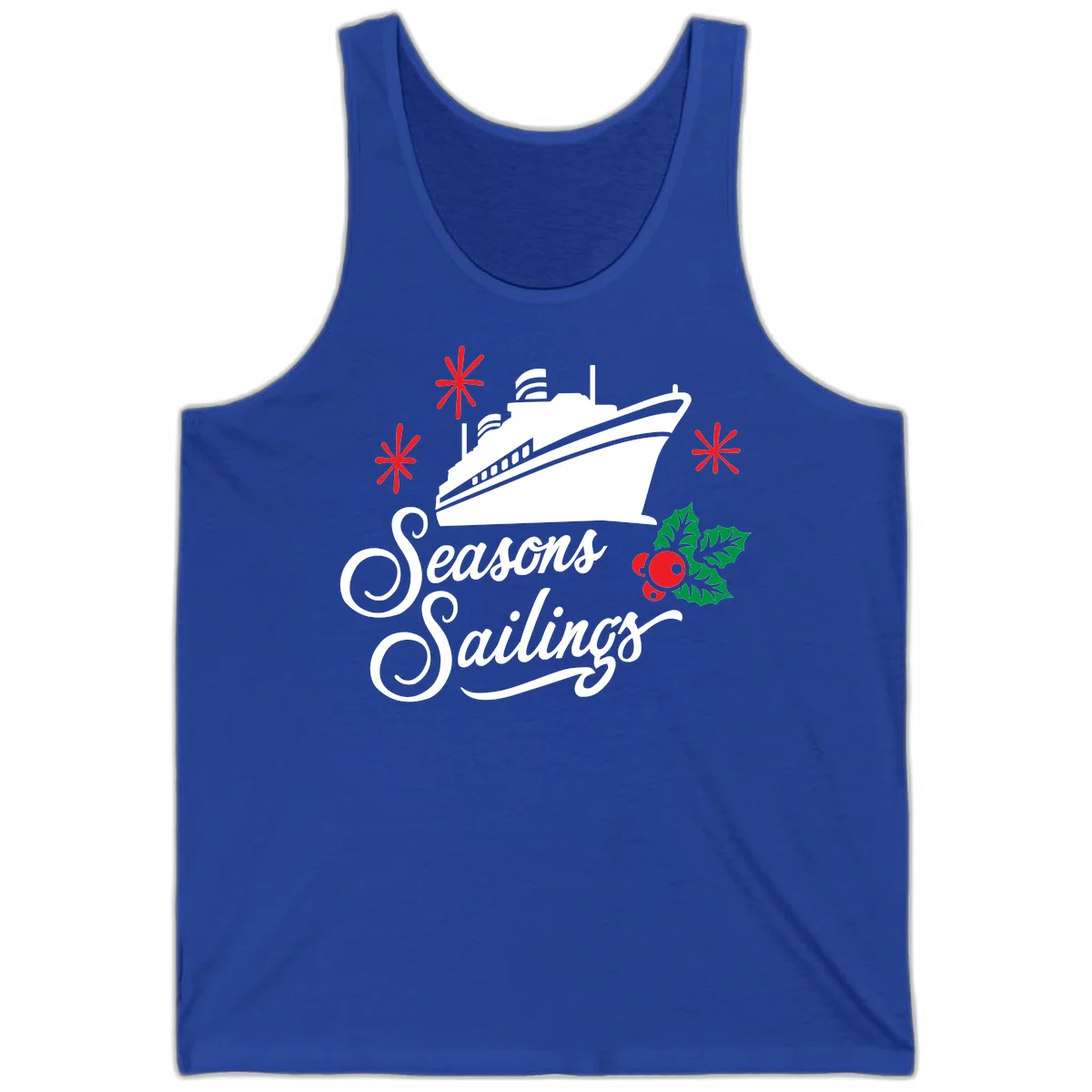 Seasons Sailings Cruise Holiday Tank in True Royal