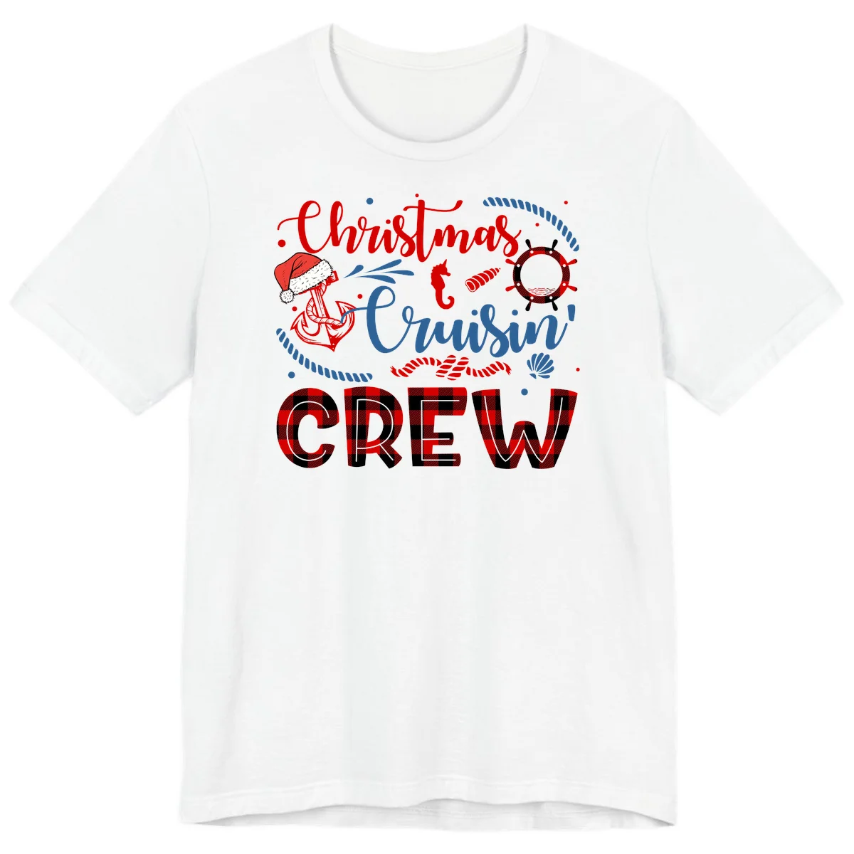 Christmas Cruisin' Cousin Crew Premium T-Shirt in White
