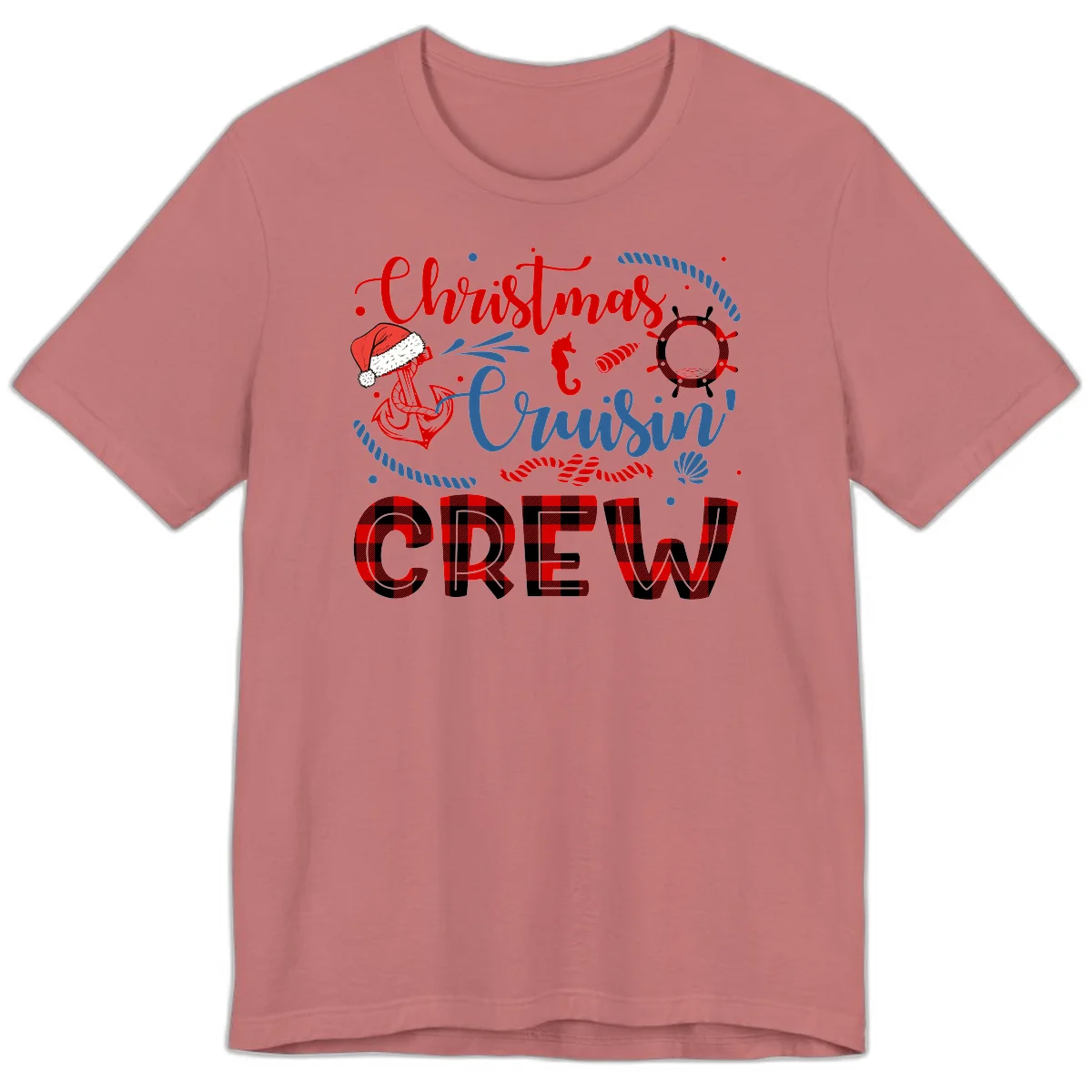 Christmas Cruisin' Cousin Crew Premium T-Shirt in Mauve