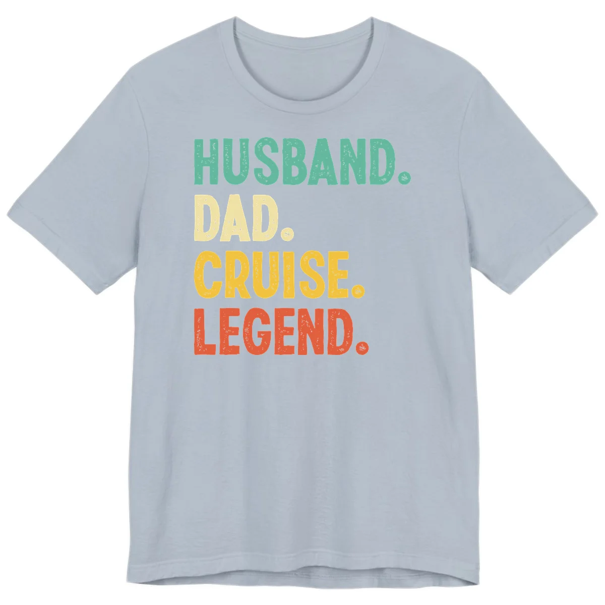 Husband Dad Cruise Legend Premium T-Shirt in Light Blue