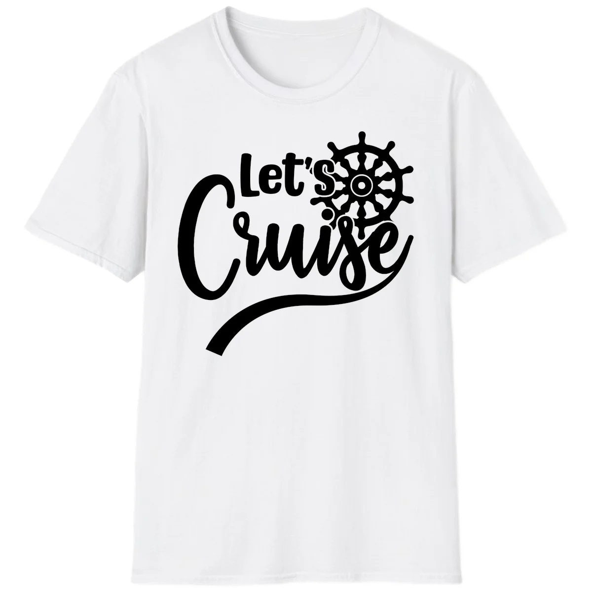 Let's So Swig Funny Cruise Pun T-Shirt in White