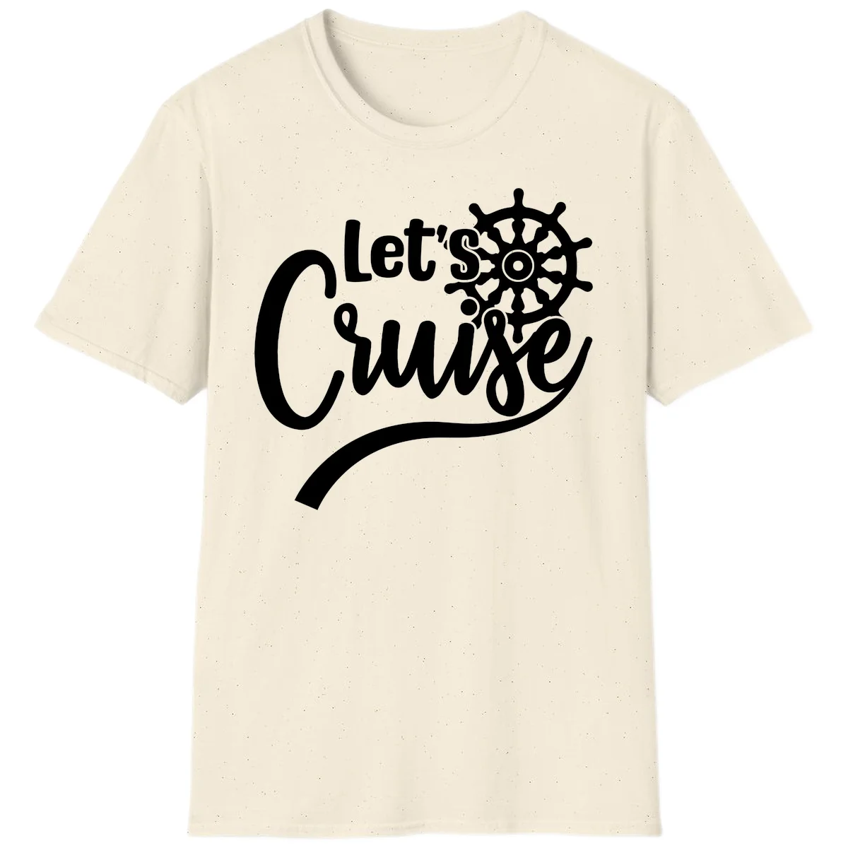 Let's So Swig Funny Cruise Pun T-Shirt in Natural