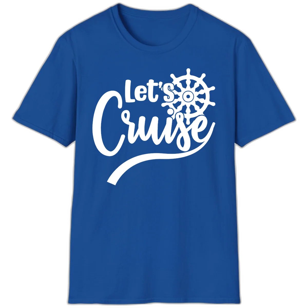 Let's So Swig Funny Cruise Pun T-Shirt in Royal