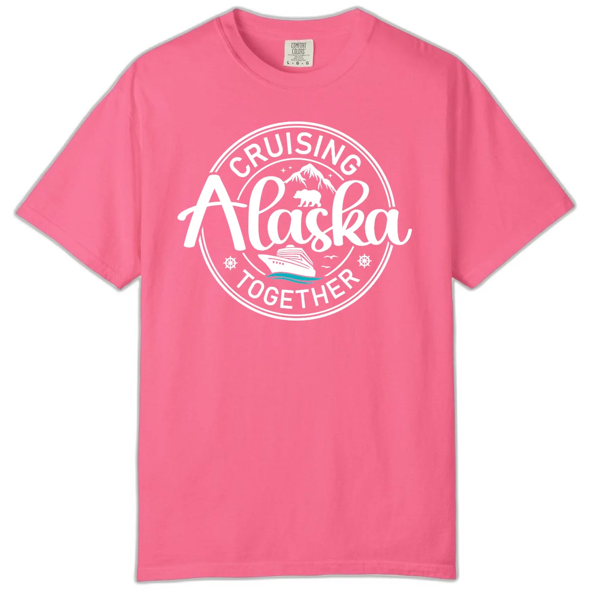 Cruising Alaska Together Comfort Color in Crunchberry