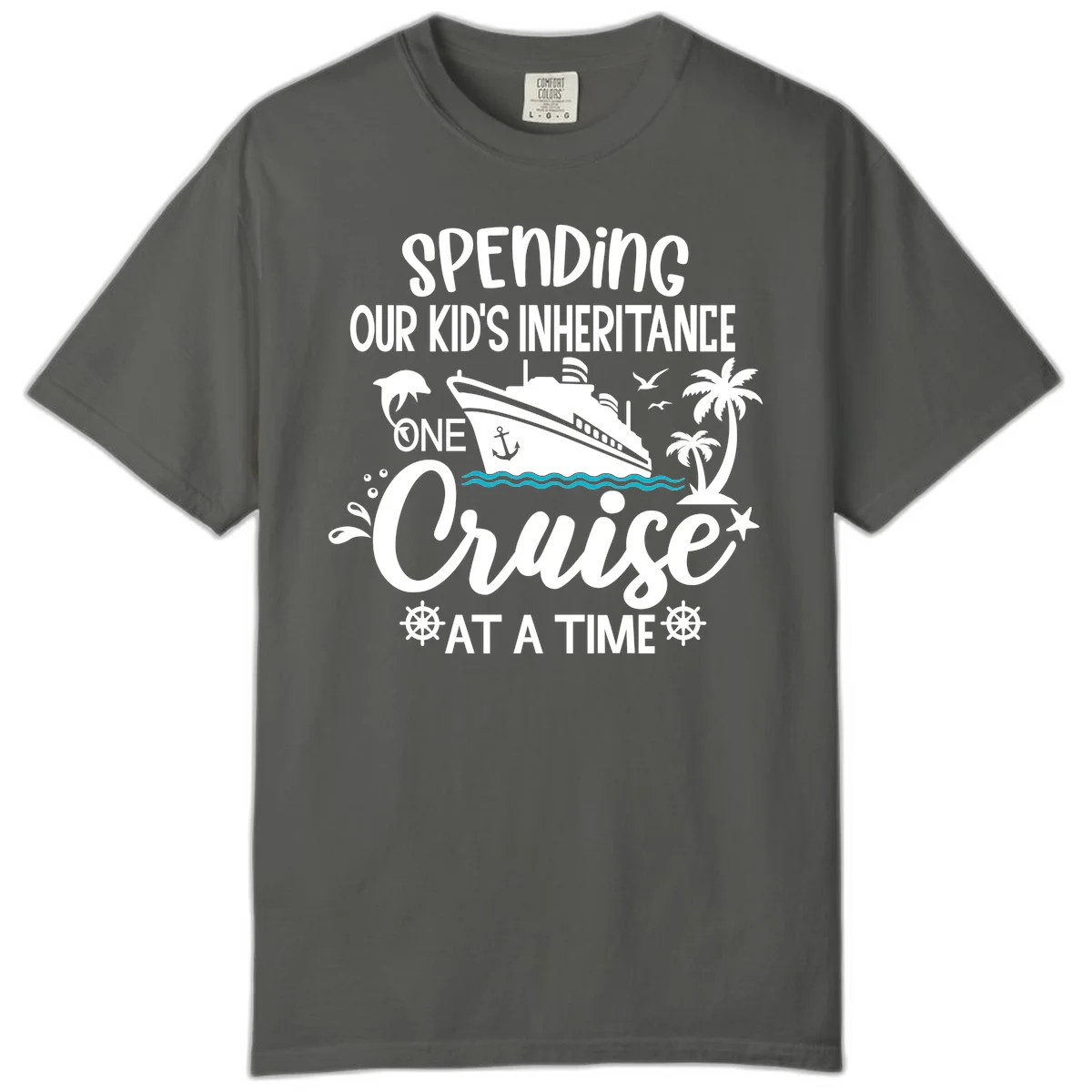 One Cruise At A Time Inheritance Comfort Color in Pepper