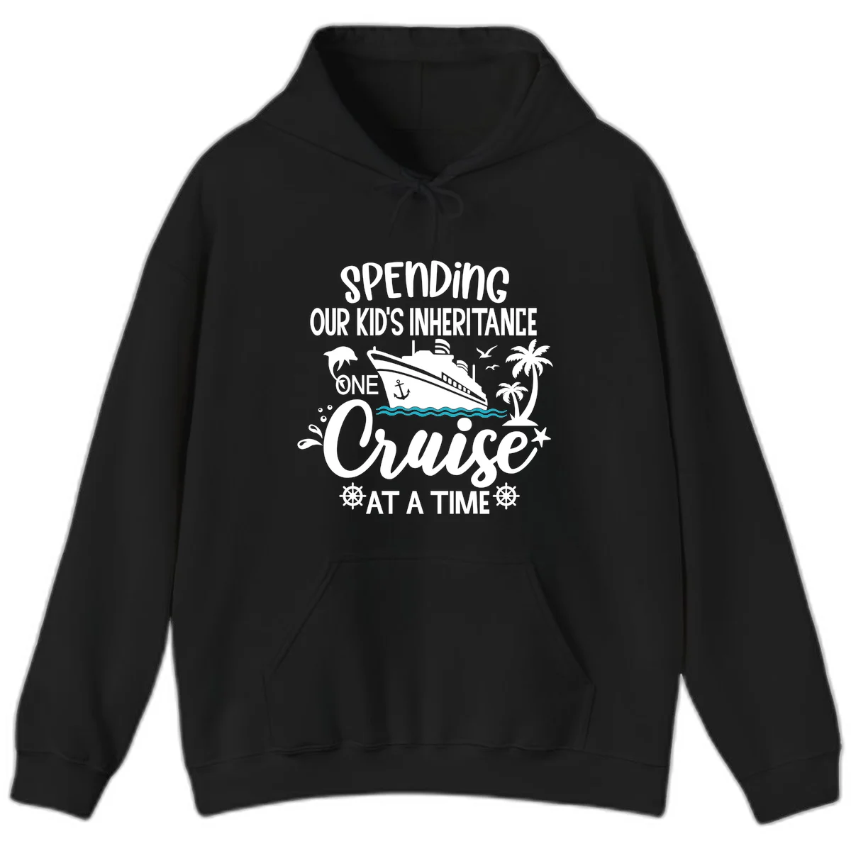 One Cruise At A Time Inheritance Hoodie in Black