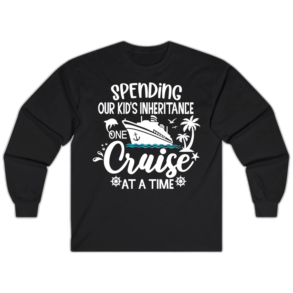One Cruise At A Time Inheritance Long Sleeve in Black