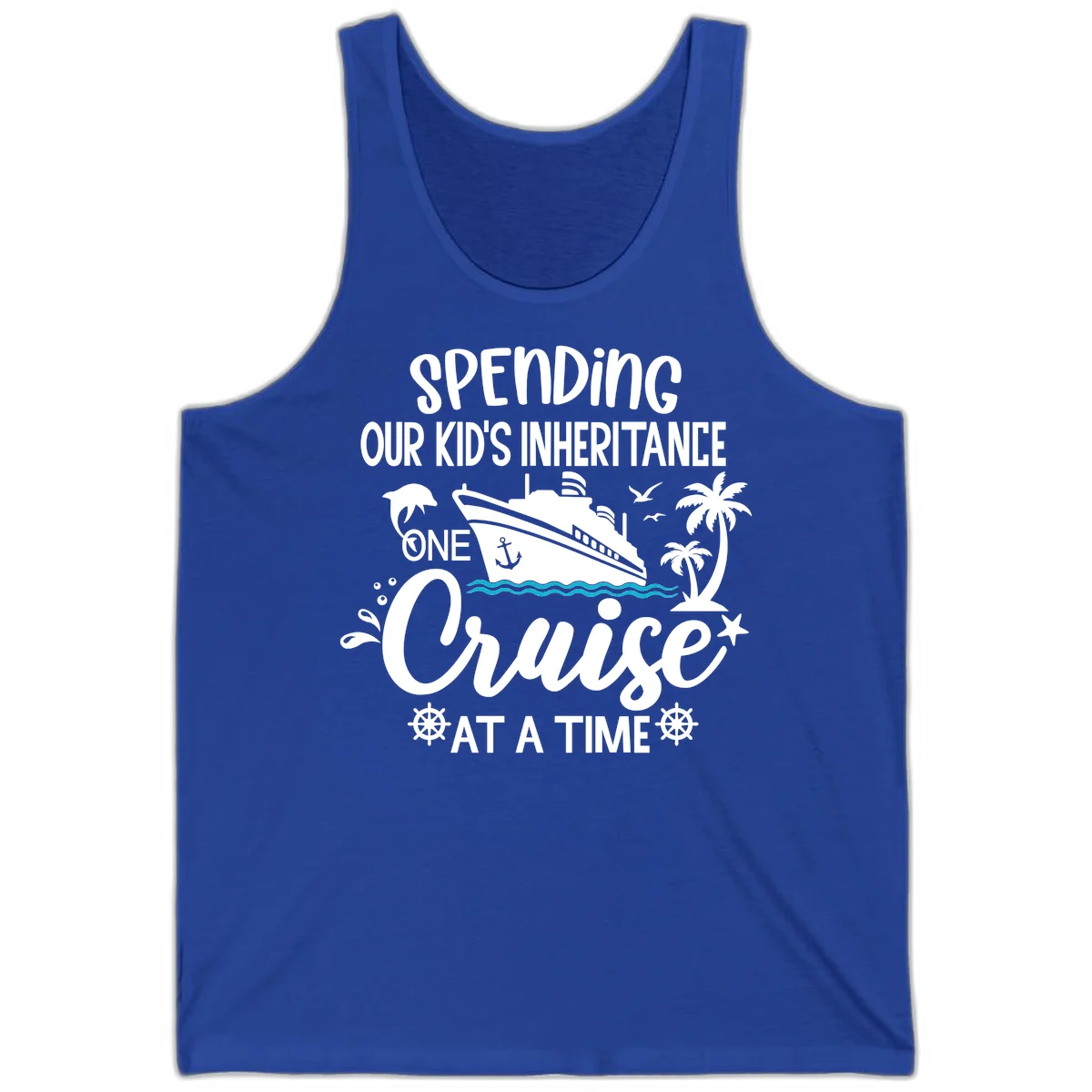 One Cruise At A Time Inheritance Tank in True Royal