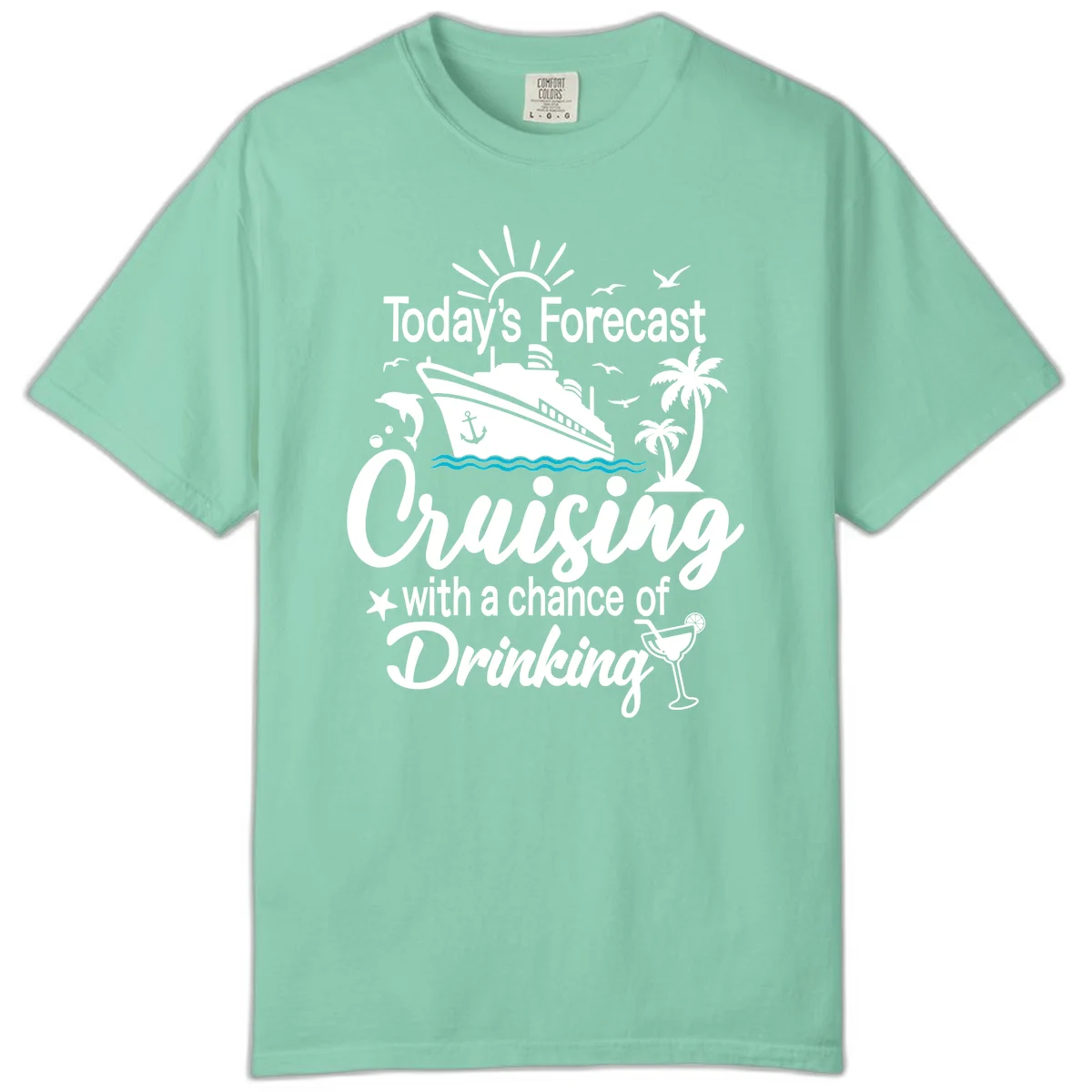 Today's Forecast Cruising With Drinking Comfort Color in Island Reef