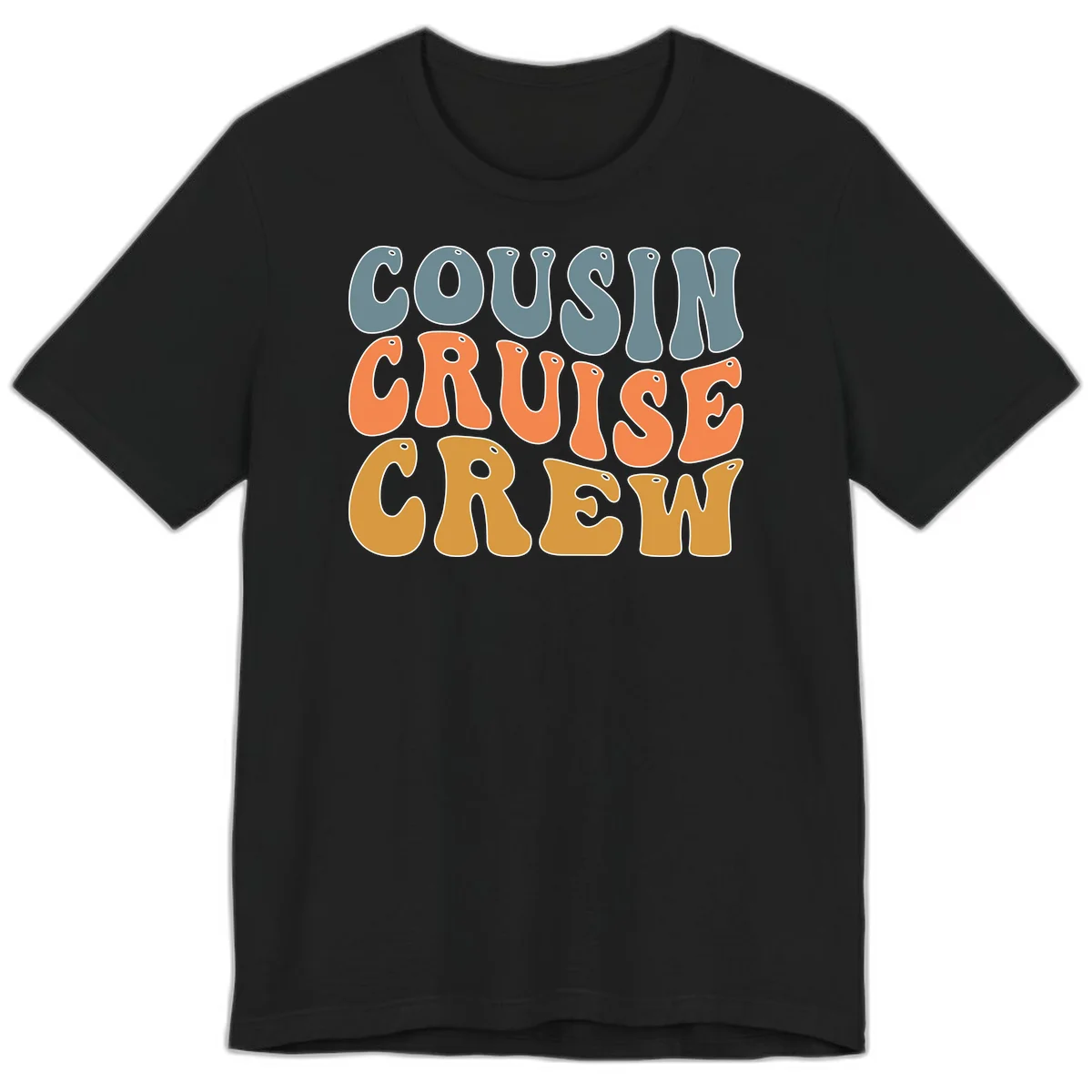 Cousin Cruise Crew Premium T-Shirt in Black