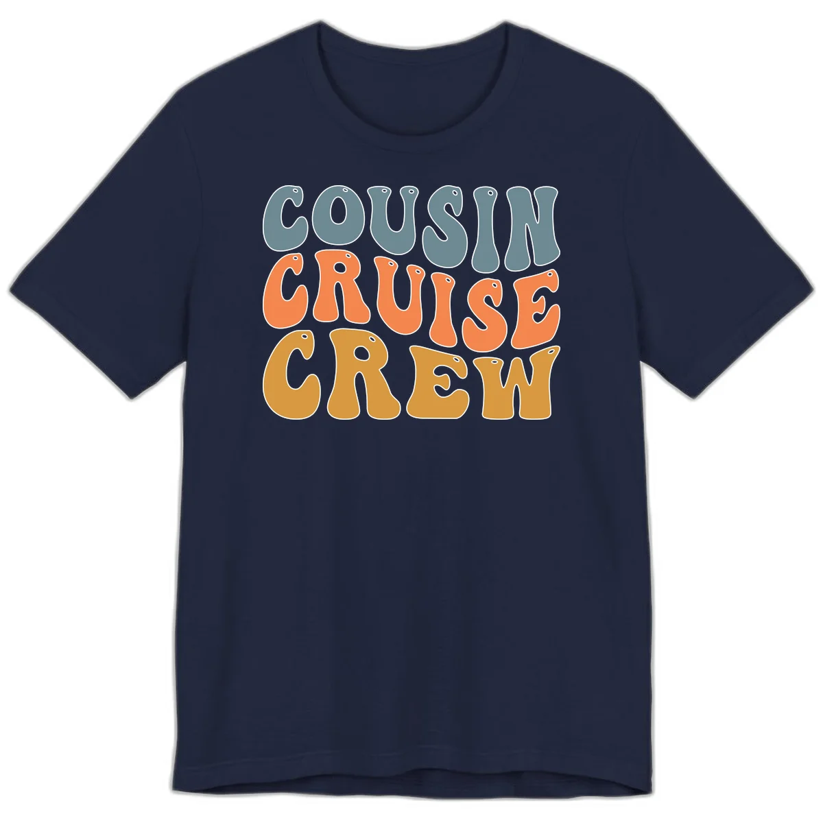 Cousin Cruise Crew Premium T-Shirt in Navy