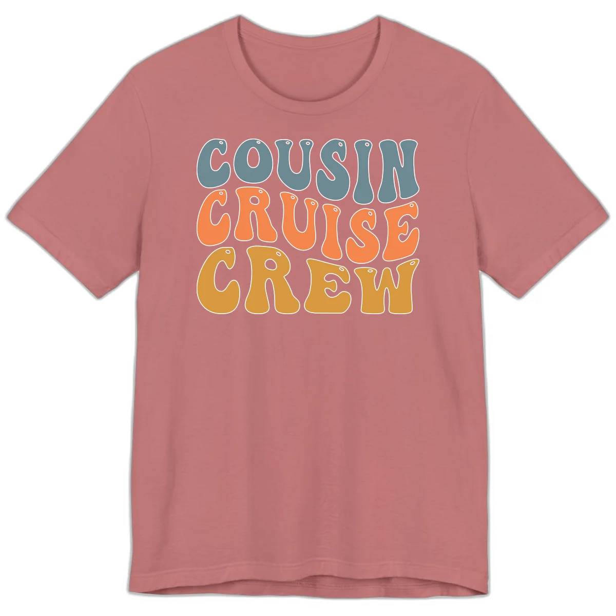 Cousin Cruise Crew Premium T-Shirt in Mauve