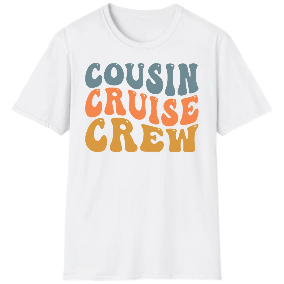 Cousin Cruise Crew T-Shirt in White