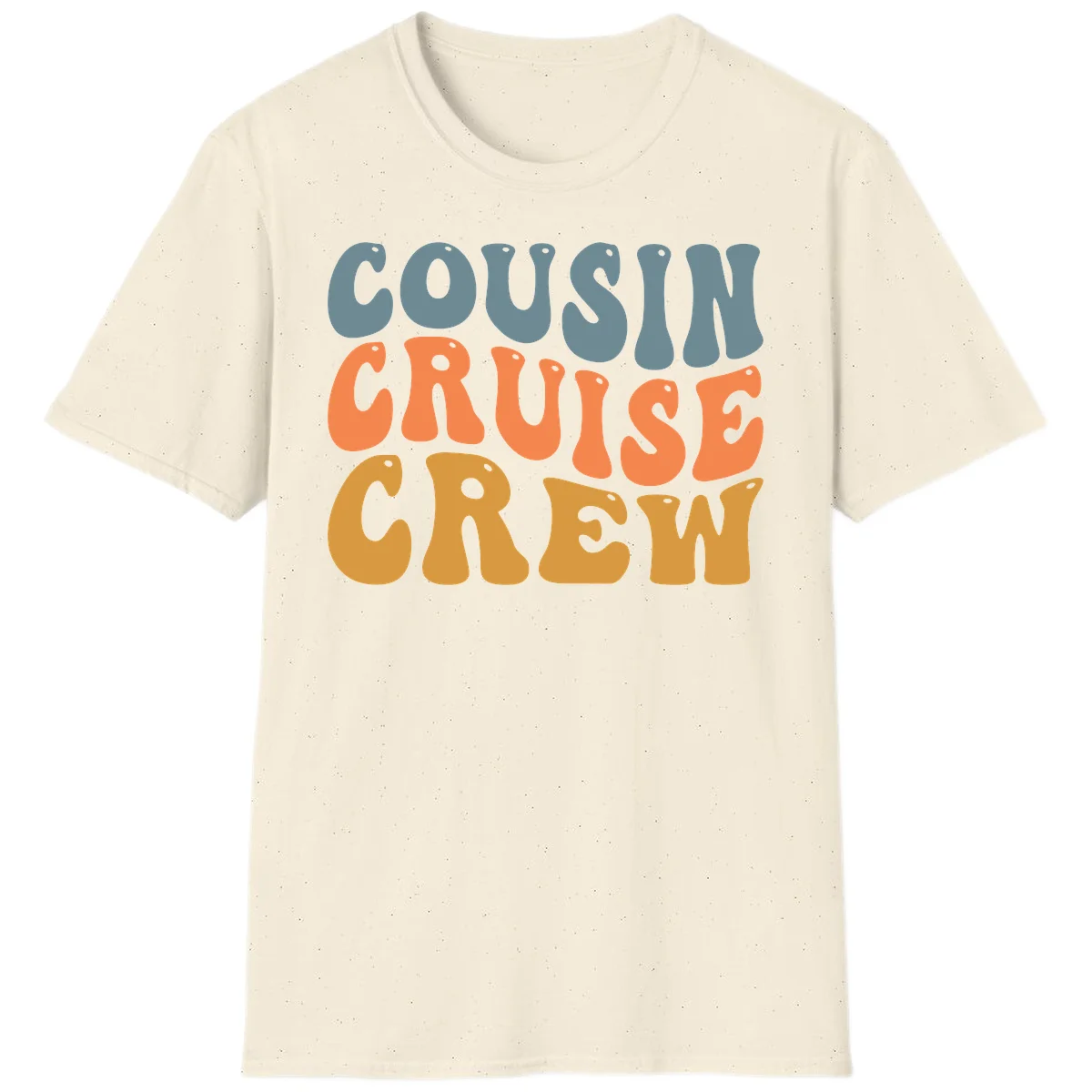 Cousin Cruise Crew T-Shirt in Natural