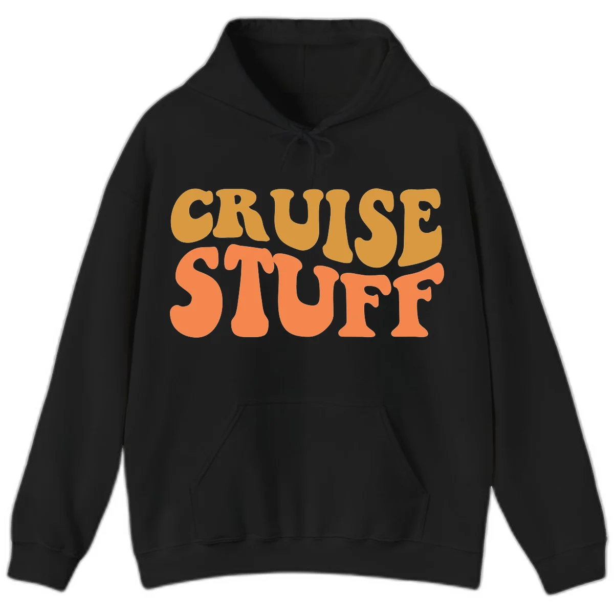 Cruise Stuff Hoodie in Black