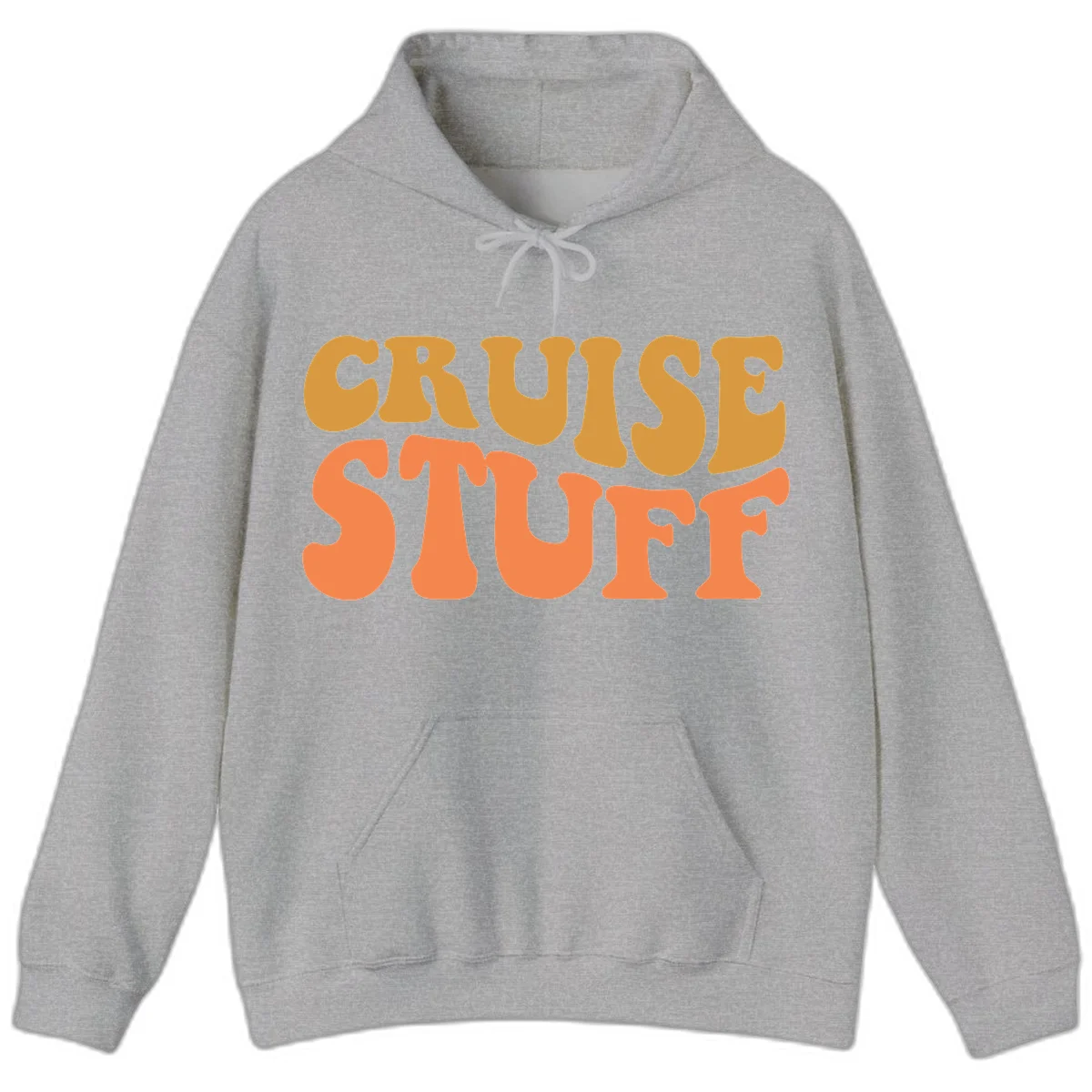 Cruise Stuff Hoodie in Sport Grey