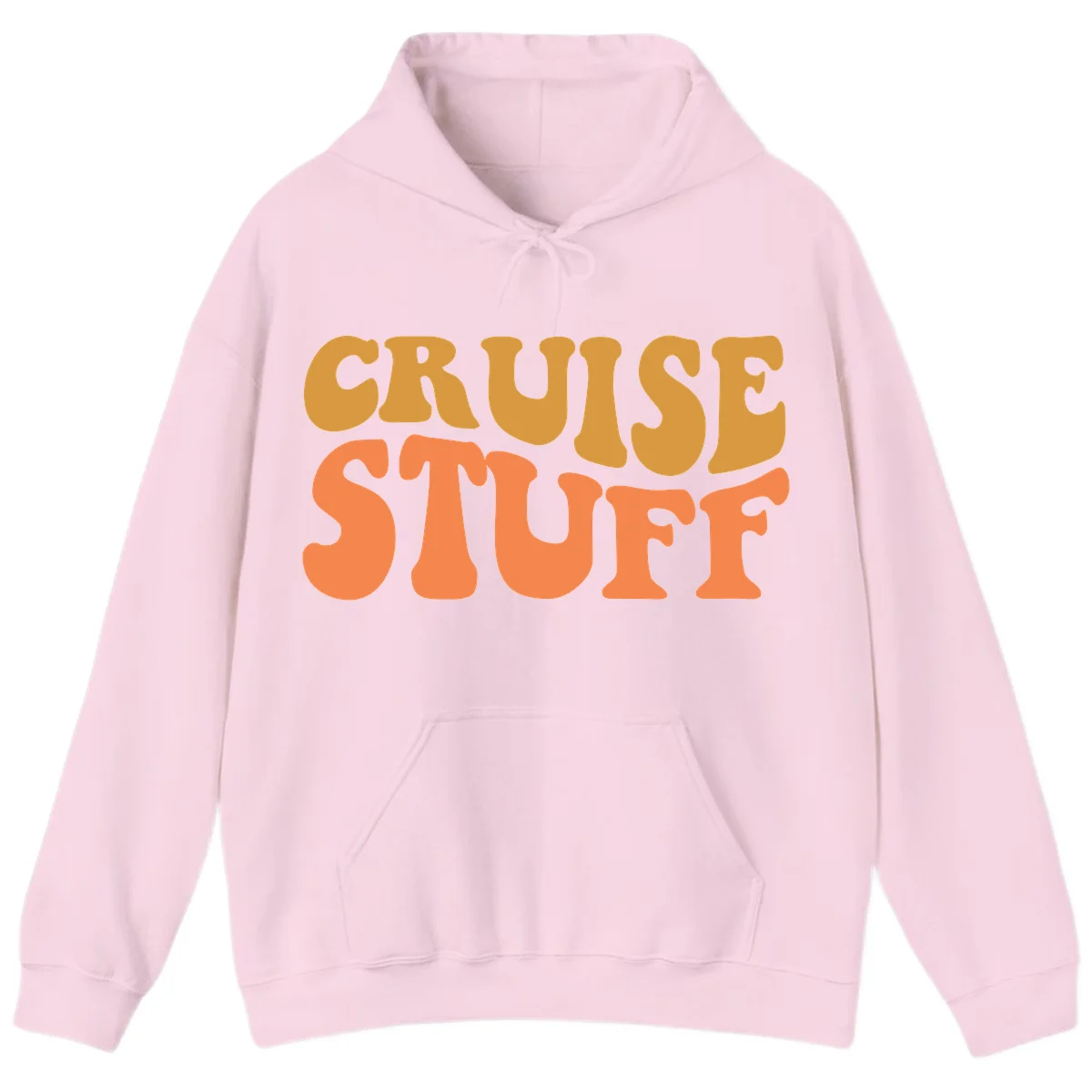Cruise Stuff Hoodie in Light Pink