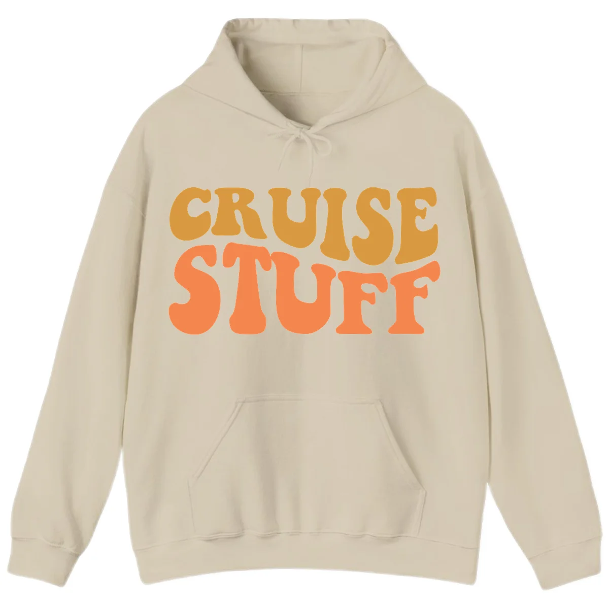 Cruise Stuff Hoodie in Sand