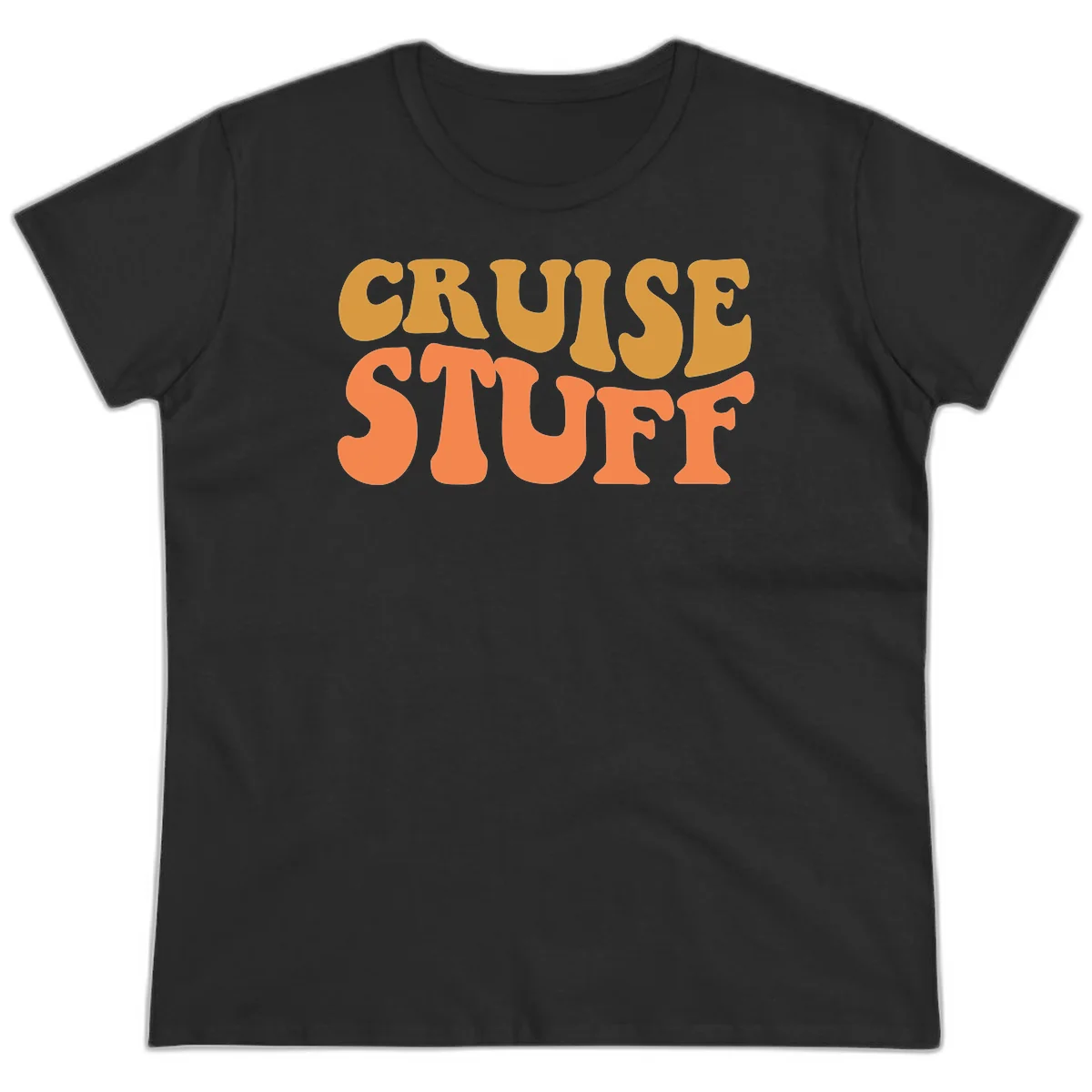 Cruise Stuff Ladies Tee in Black