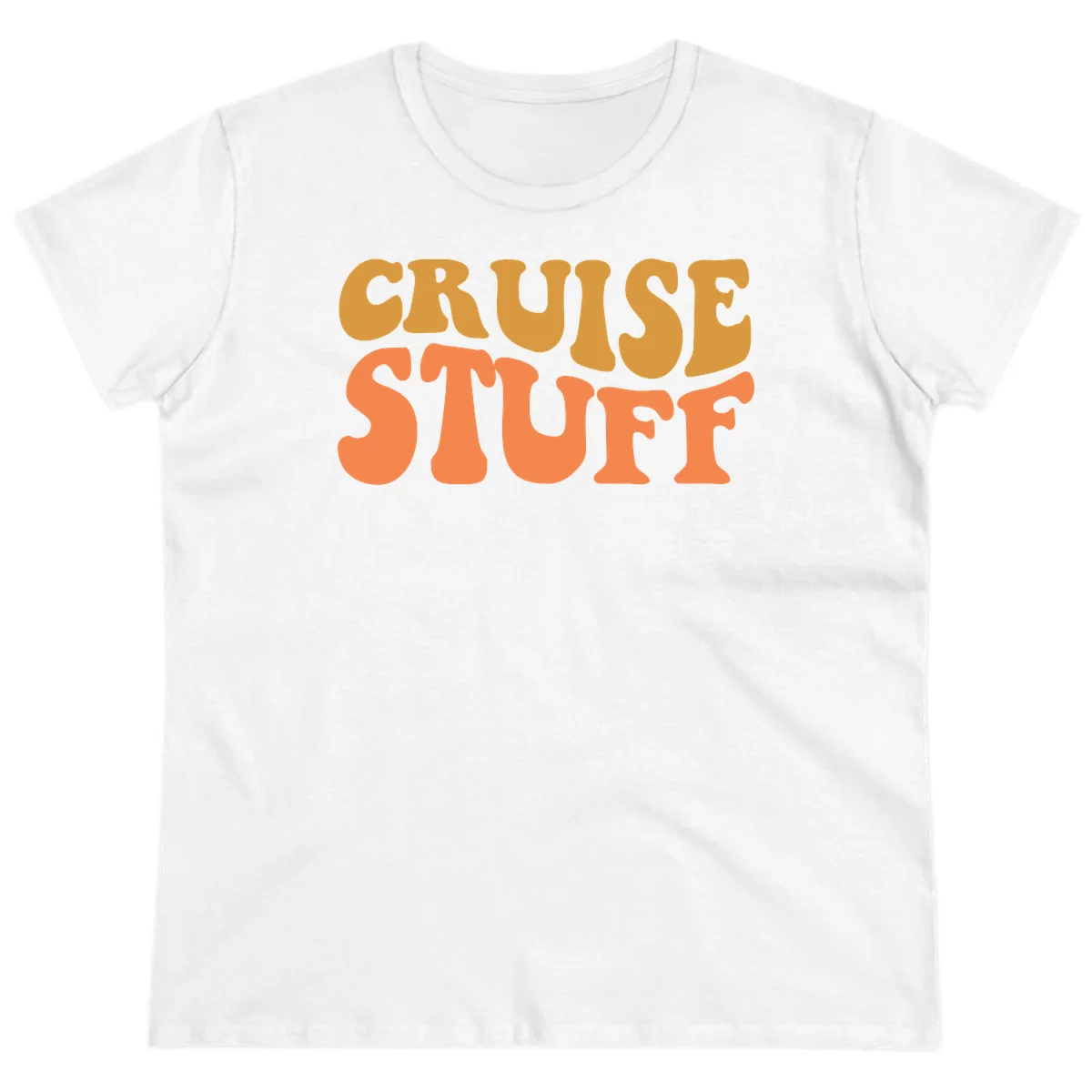 Cruise Stuff Ladies Tee in White