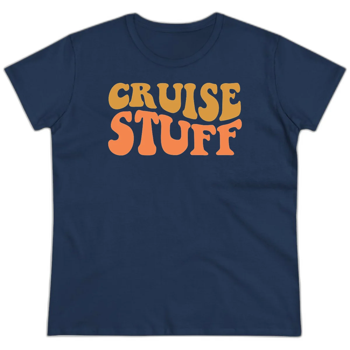 Cruise Stuff Ladies Tee in Navy