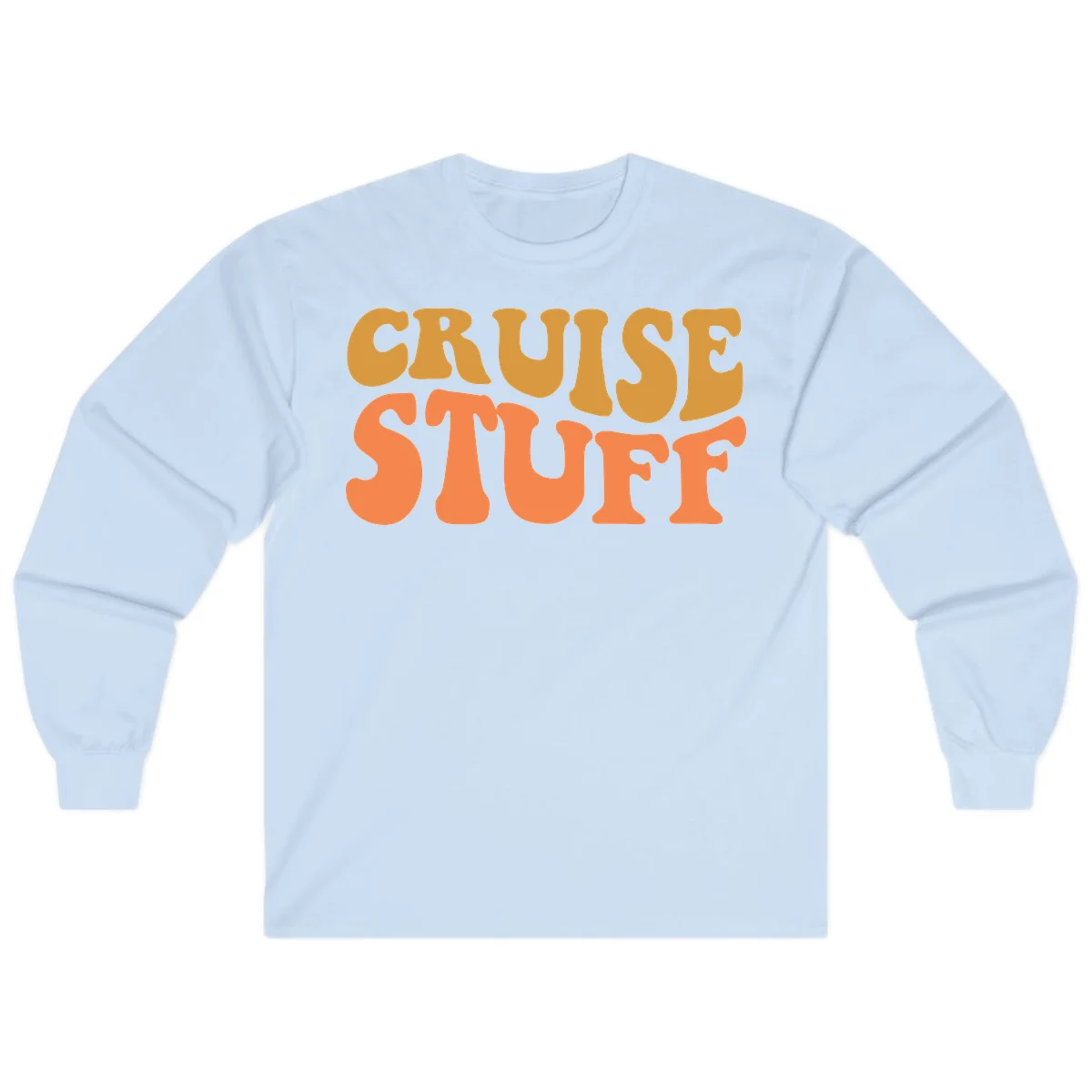 Cruise Stuff Long Sleeve in Light Blue