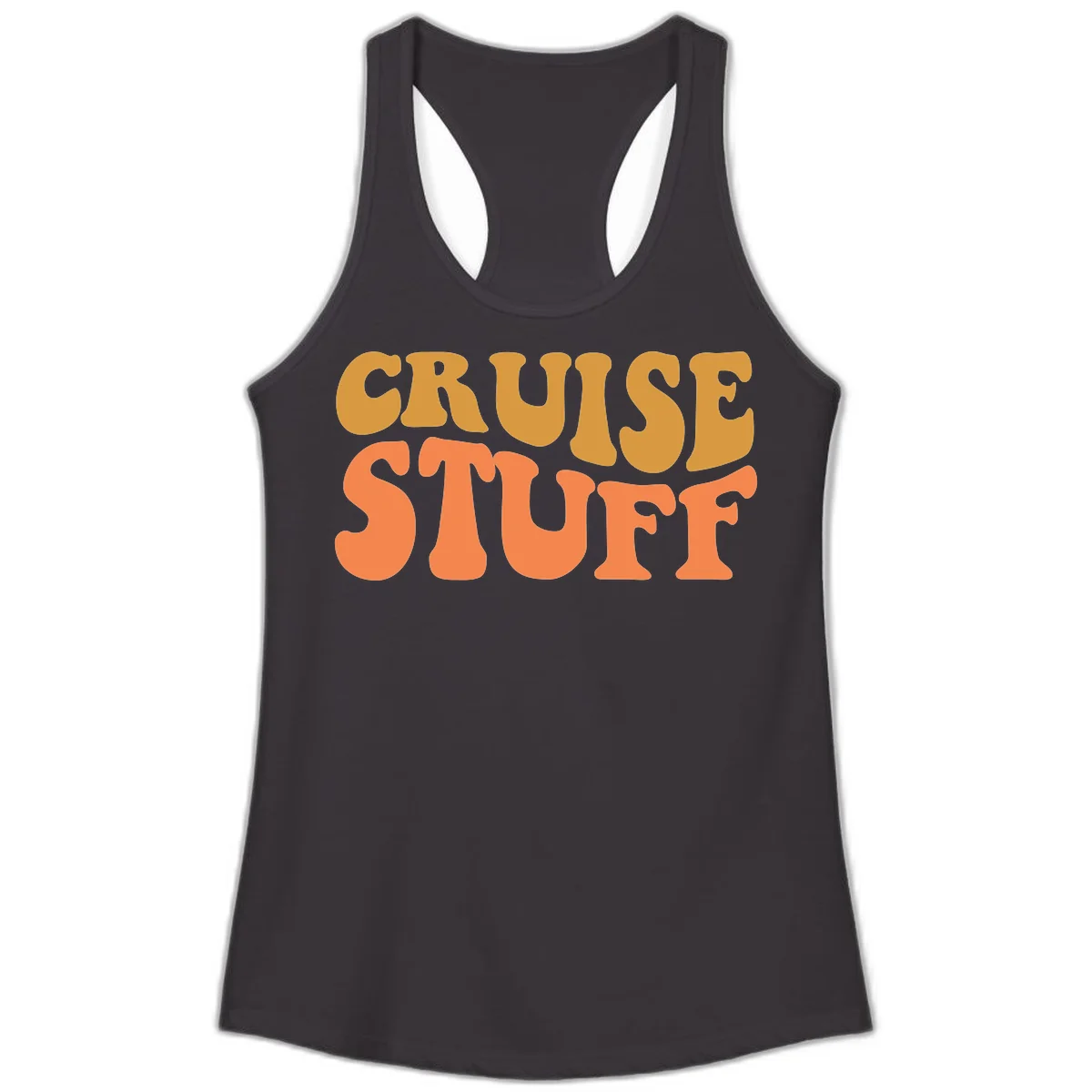 Cruise Stuff Ladies Tank in Black