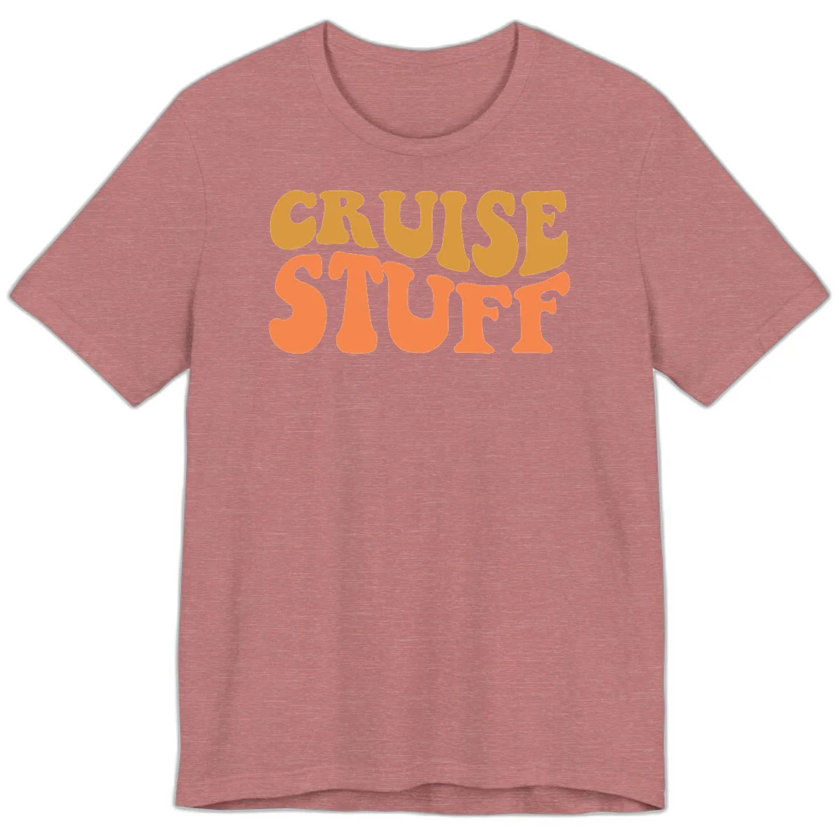 Cruise Stuff Premium T-Shirt in Heather Mauve