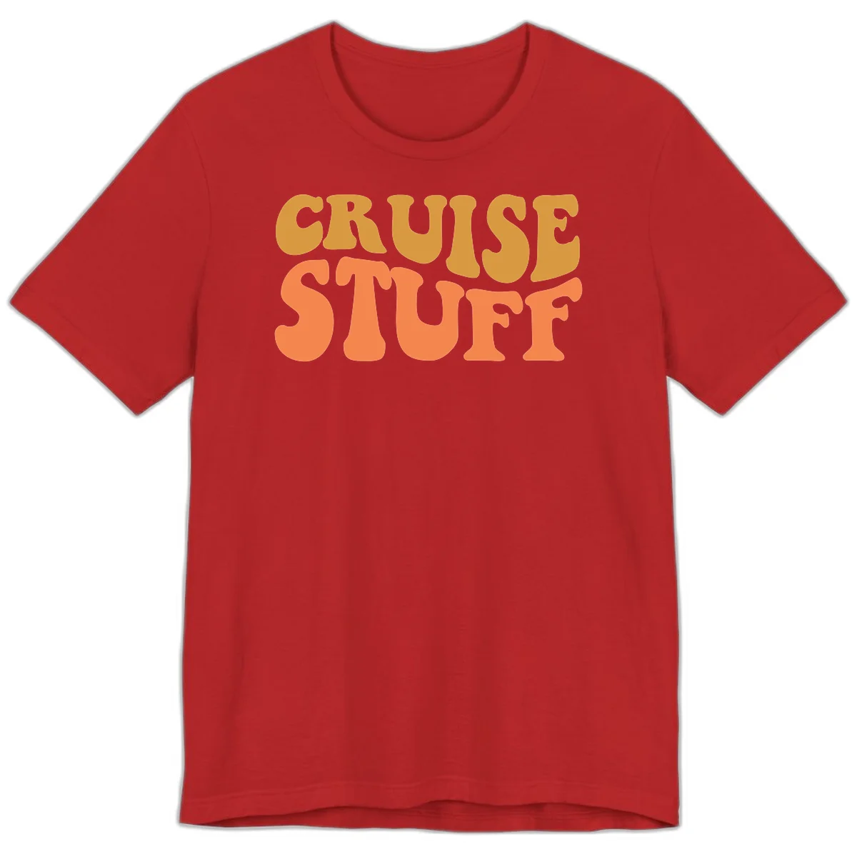 Cruise Stuff Premium T-Shirt in Red
