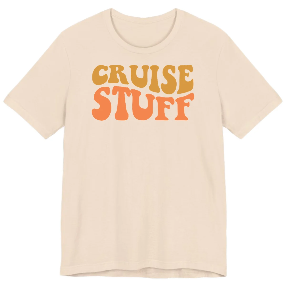 Cruise Stuff Premium T-Shirt in Soft Cream